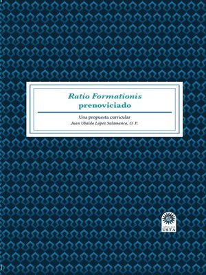 cover image of Ratio Formationis prenoviciado